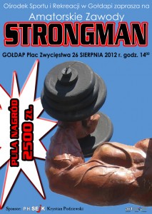 Plakat Strongman