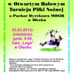 Turniej piłki nożnej o Puchar Dyrektora MOSiR
