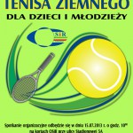Plakat tenis OSIR 2013