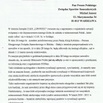List do redakcji: kontrowersyjne mistrzostwa Polski