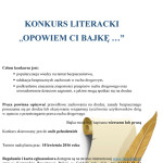 Kolejna edycja konkursu „Opowiem ci bajkę”