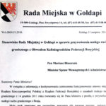 Radni przyjęli stanowisko w sprawie MRG