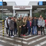 Wizyta uczniów w przejściu granicznym w Gołdapi