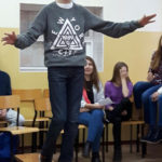 Otrzęsiny klas pierwszych w gołdapskim gimnazjum Otrzęsiny klas pierwszych w gołdapskim gimnazjum