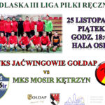 Kolejny mecz III ligi piłki ręcznej