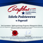 Szkoła Podstawowa w Pogorzeli wśród najlepszych Szkoła Podstawowa w Pogorzeli wśród najlepszych