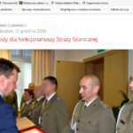 Inni napisali: Nagrody i podziękowania dla funkcjonariuszy Straży Granicznej Inni napisali: Nagrody i podziękowania dla funkcjonariuszy Straży Granicznej