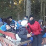 Pogoda sprzyjała uczestnikom kuligu