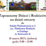 W sobotę Dzień Otwarty Szkoły Podstawowej nr 5