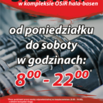 Nowe godziny otwarcia siłowni