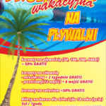 Promocja wakacyjna na pływalni Promocja wakacyjna na pływalni