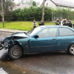 Kolizja dwóch aut  w Gołdapi