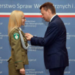 Funkcjonariuszka z Bań Mazurskich odznaczona Medalem za Ofiarność i Odwagę