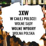 „Wolne sądy! Wolne wybory! Wolna Polska!” Protest grupy obywateli powiatu gołdapskiego