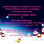 Zapraszamy do „Dwójki” na Kiermasz Świąteczny