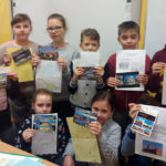 Akcja polegała na wymianie pocztówek ze szkołami z całej Polski