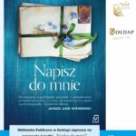 Zapraszamy na promocję książki „Napisz do mnie’