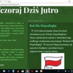 Blog dla Niepodległej w szkole w Galwieciach