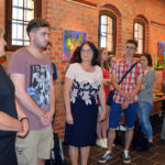 Wystawa młodego abstrakcjonisty ze Stade w gołdapskiej Izbie Regionalnej