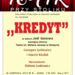 Zaproszenie do Teatru przy stoliku