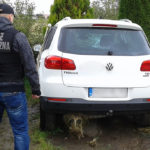 Funkcjonariusze SG odzyskali poszukiwanego VW Tiguana