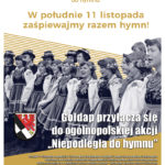 Gołdap przyłącza się do ogólnopolskiej akcji „Niepodległa do hymnu”