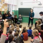 Przeprowadziła zajęcia o formach pomocy bezdomnym psom