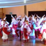 Barwne widowisko taneczne w Baniach Mazurskich