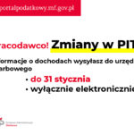Pracodawco! Zmiany w PIT! Pracodawco! Zmiany w PIT!