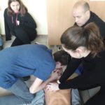 Przećwiczyli poszczególne czynności ratujące życie Przećwiczyli poszczególne czynności ratujące życie