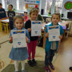 Za najpiękniejsze prace otrzymały upominek Za najpiękniejsze prace otrzymały upominek