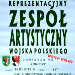 Zapraszają na koncert Reprezentacyjnego Zespołu Artystycznego Wojska Polskiego