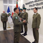 Pożegnanie oficera z mundurem