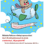 Biblioteka Publiczna w Gołdapi zaprasza do udziału w konkursie plastycznym