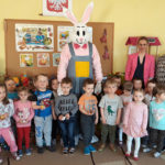 Zajączek Wielkanocny odwiedził trzylatków