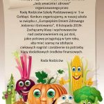 W „Piątce” ruszają przygotowania do konkursu „Jedz smacznie i zdrowo”