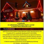 Ile osób w Baniach Mazurskich w tym roku przygotuje przepiękne, świąteczne iluminacje swoich domów?