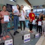 3 miejsce w Drużynowym Pływaniu Mistrzostw Województwa W-M SZS dla SP3 Gołdap