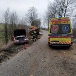 Sprawca nie zatrzymał się i uciekł z miejsca zdarzenia