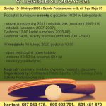 XIV Memoriał im. Bernarda Zackiewicza w Tenisie Stołowym