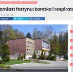 Inni napisali. Zamiast festynu: karetka i respirator