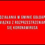 Jakie działania podjęła Gmina Gołdap w związku z rozprzestrzenianiem się koronawirusa w Polsce?