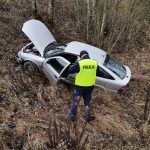 Straciła panowanie nad pojazdem i zjechała do rowu Straciła panowanie nad pojazdem i zjechała do rowu