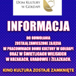 Zawieszenie działalności DK przedłużone