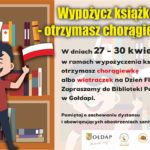 Masz szansę dostać w bibliotece chorągiewkę lub wiatraczek