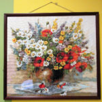 Prezentacja rękodzieła pani Teresy Fiłonowicz