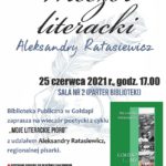 Zapraszają na spotkanie z Aleksandrą Ratasiewicz