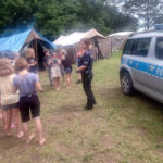 Bezpieczna woda – gołdapscy policjanci przypominali o bezpieczeństwie nad wodą
