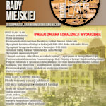 UWAGA! Zmiana lokalizacji wydarzenia