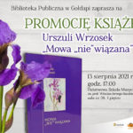 Zapraszamy na promocję nowej książki Urszuli Wrzosek